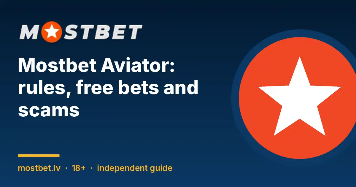 Mostbet Aviator crash game guide cover